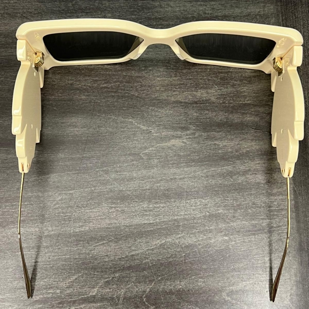 Gucci leaf Motif sunglasses - Picture 4 of 5